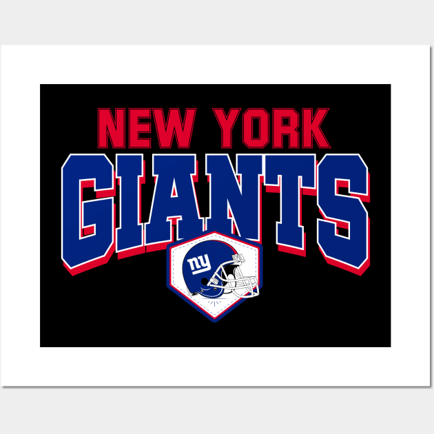 New York Giants Football Wall Art by Gvsarts